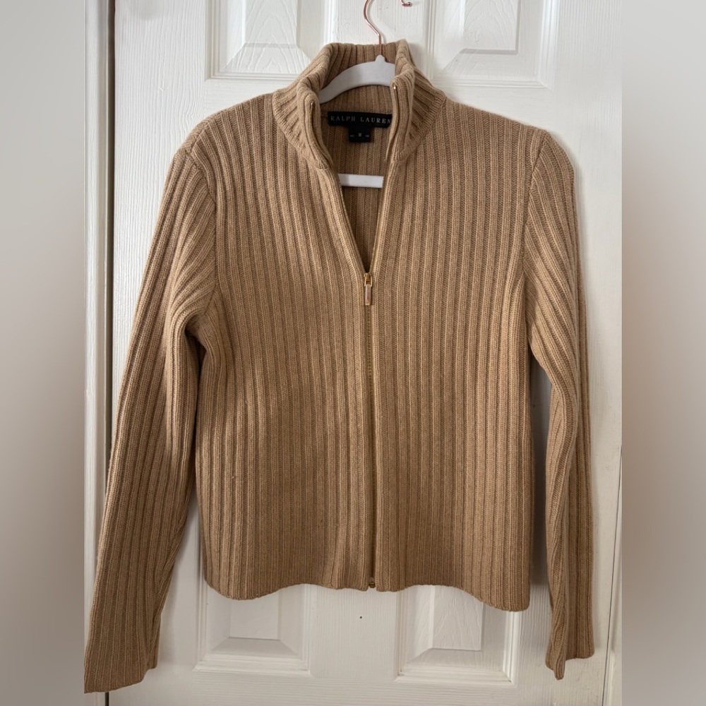Ralph Lauren Black Label Cashmere Cardigan Sweater